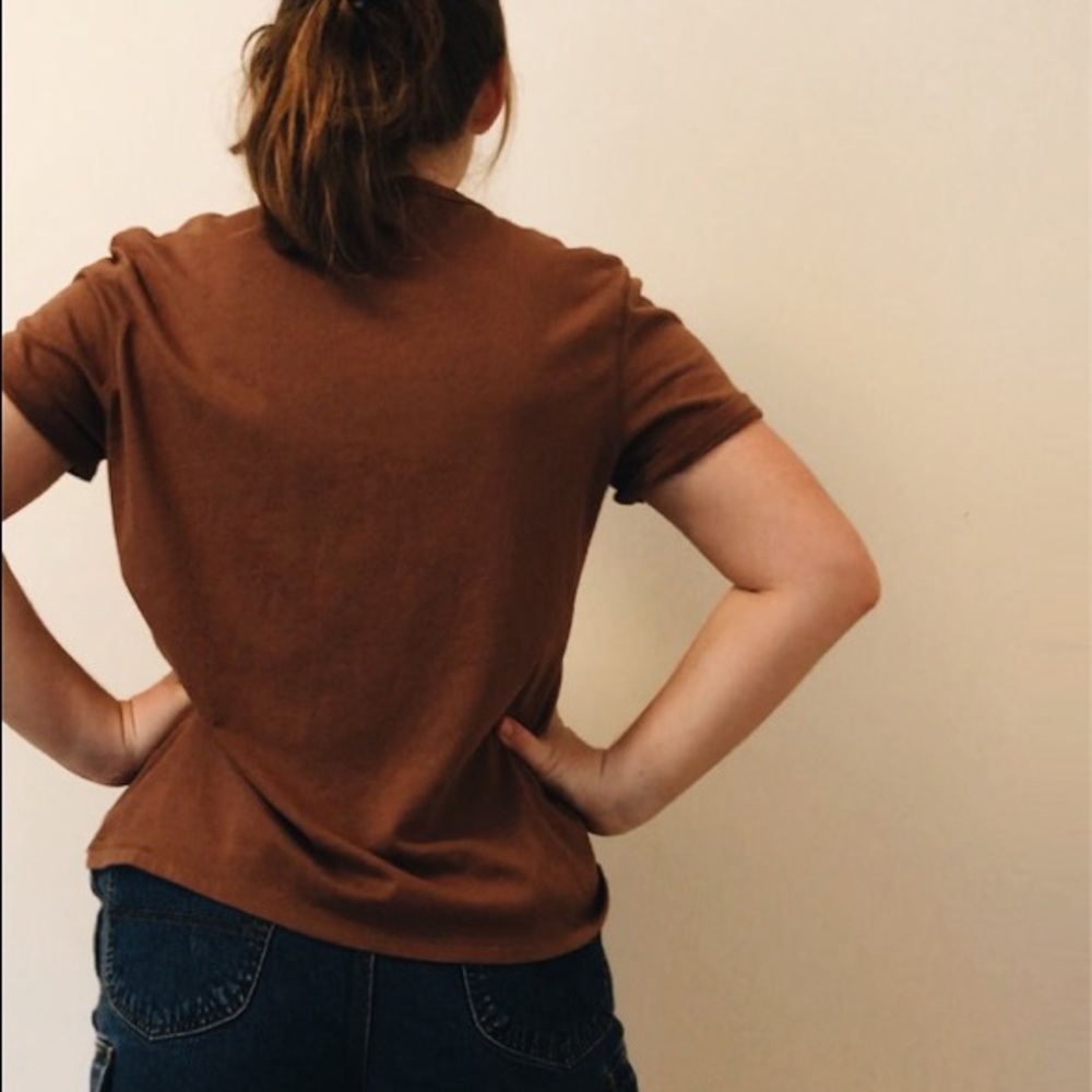 Brown comfy T-shirt